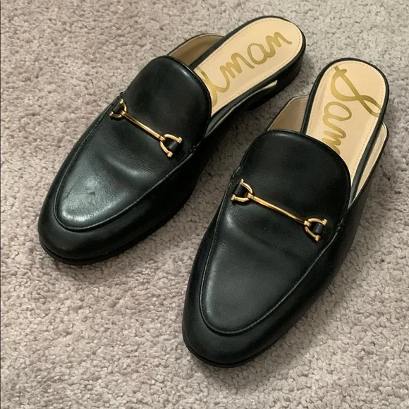 Sam Edelman | Shoes | Sam Edelman Black And Gold Slipon  display picture 2